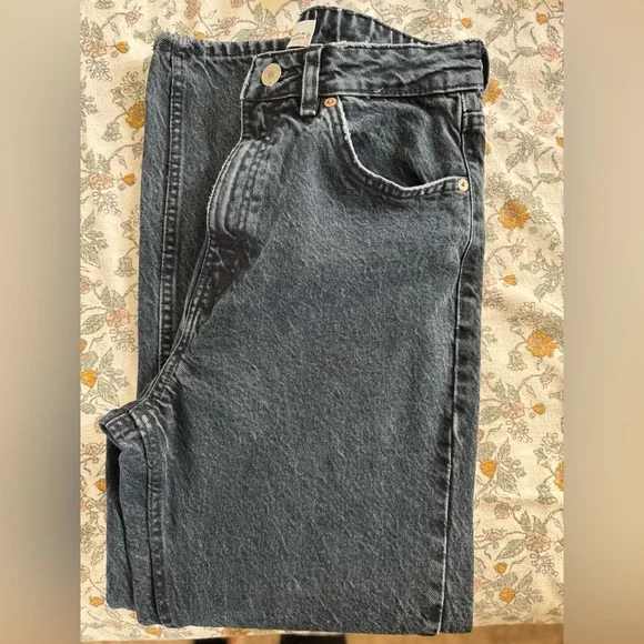 Zara Acid Washed Jeans - Picture 4 of 5